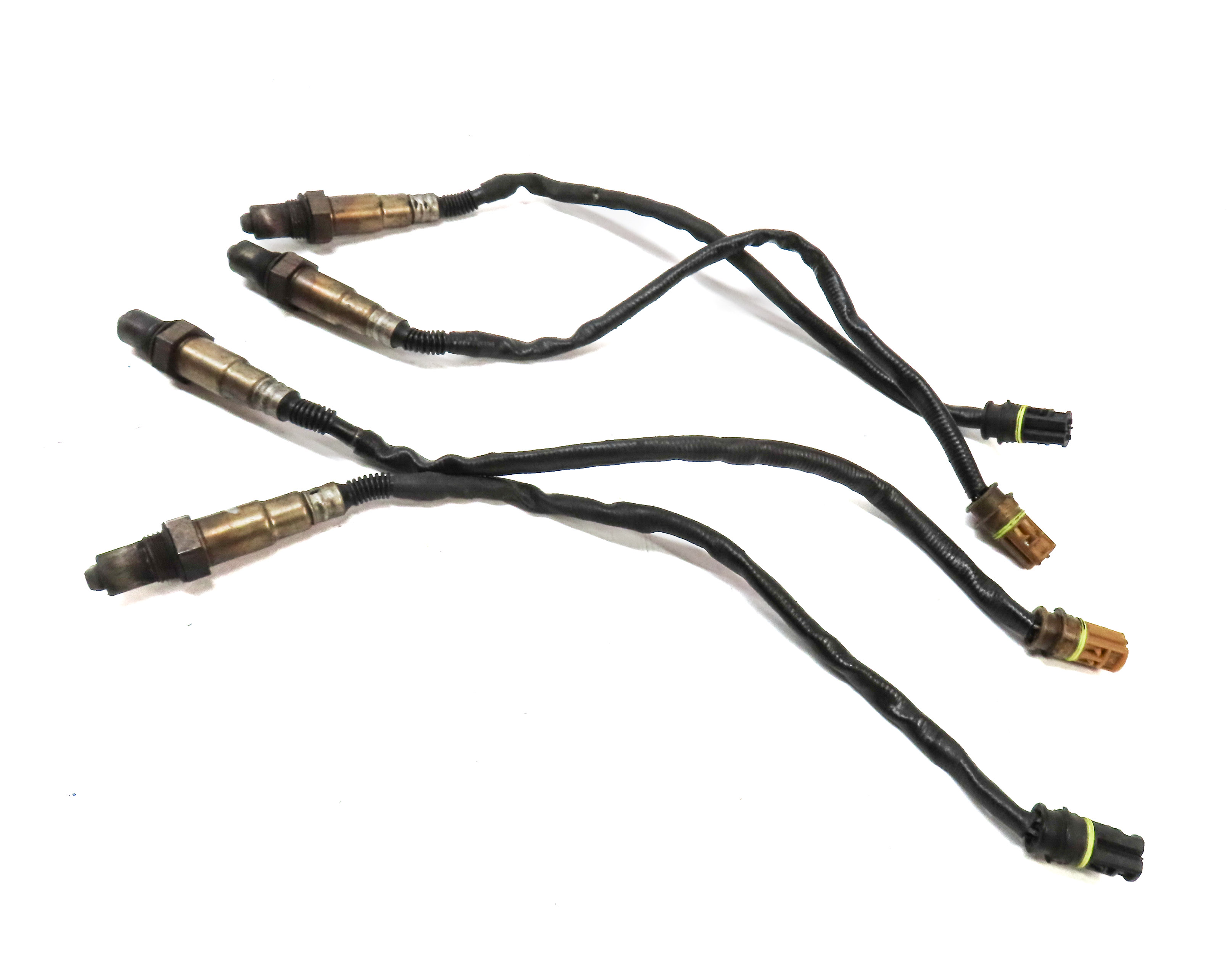 2006 MERCEDES CLS55 AMG (W219) 5.5L AMG ENGINE O2 OXYGEN SENSOR SET 4 — exact item pictured